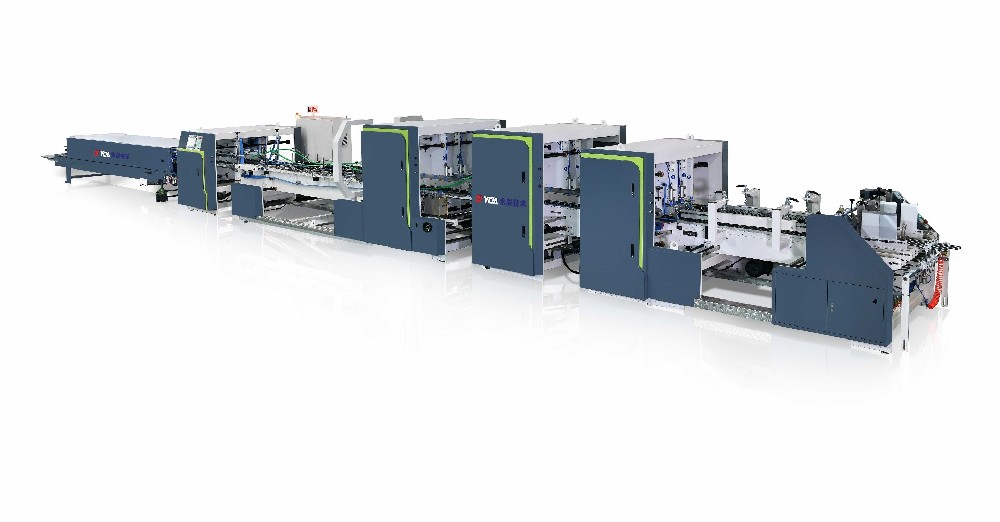Automatic corrugated boxes folder gluer